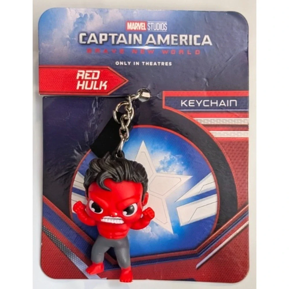 Captain America Brave New‎ World RED HULK Keychain Cinemark Theatres Exclusive